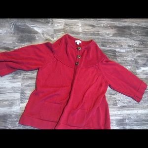 Denim and Company read Valero type jacket